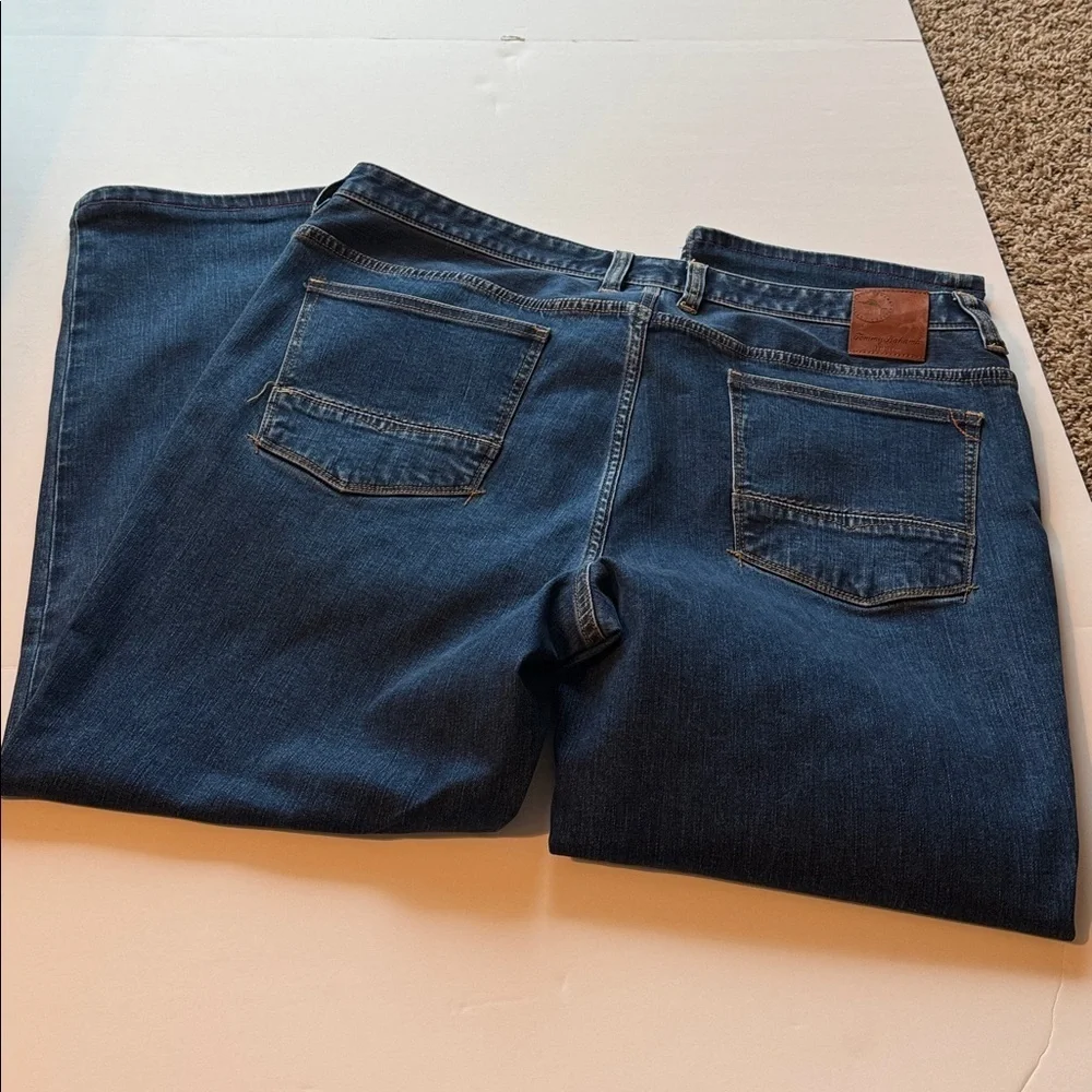 Tommy Bahama Men’s Authentic Premium Denim Deep Blue Straight Jeans